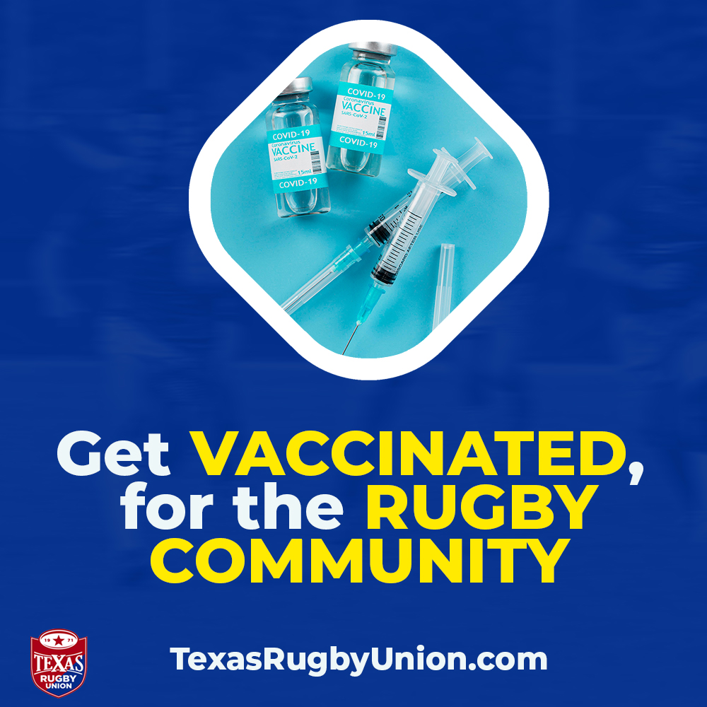 Get vaccinated for your rugby mates & community